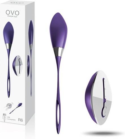 Ovo Recargable R6 OVO Morado