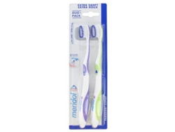 Cepillo de Dientes Parodont Expert Duo Pack Extra Suaves Color: Violeta Y Verde MERIDOL