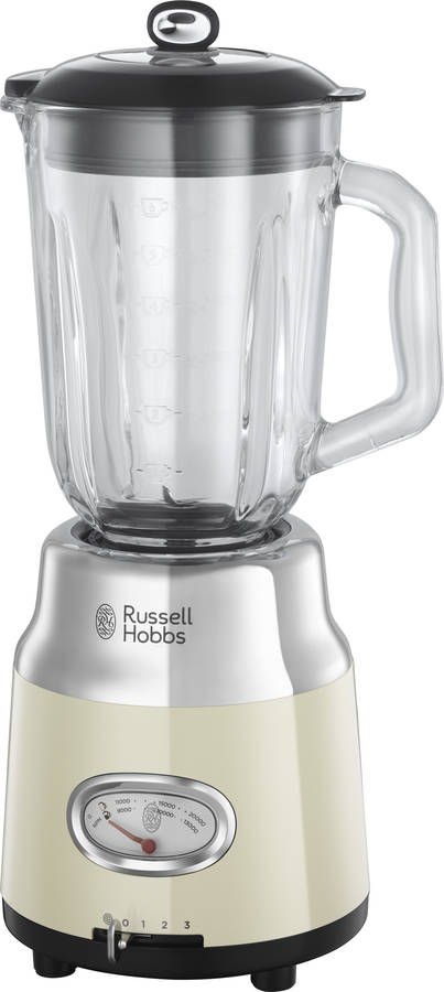 Batidora de Vaso RUSSELL HOBBS Retro 25192-56 (800 W - 1.5 L - Beige)