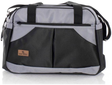 Bolsa de Bebé LORELLI Sandra Black & Grey