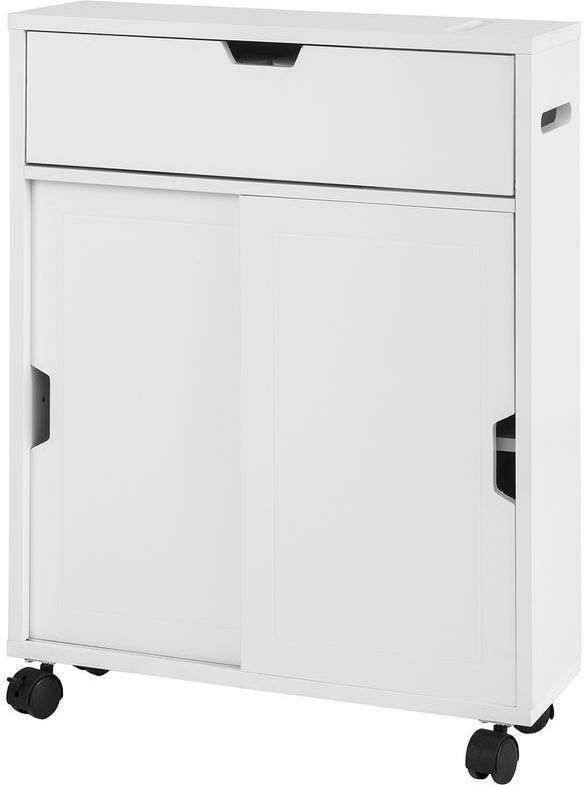 Armário de Baño SOBUY BZR31-W (MDF - 52 x 17 x 67cm)