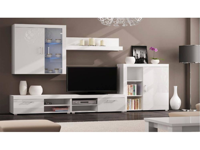 Mueble Tv Innovation Home Furnish 1gammablanco Blanco Mdf 290x0x45 Cm Worten Es