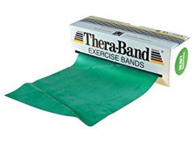 Rango para Ejercicios THERALINE (Verde - 5.5 m - Látex)