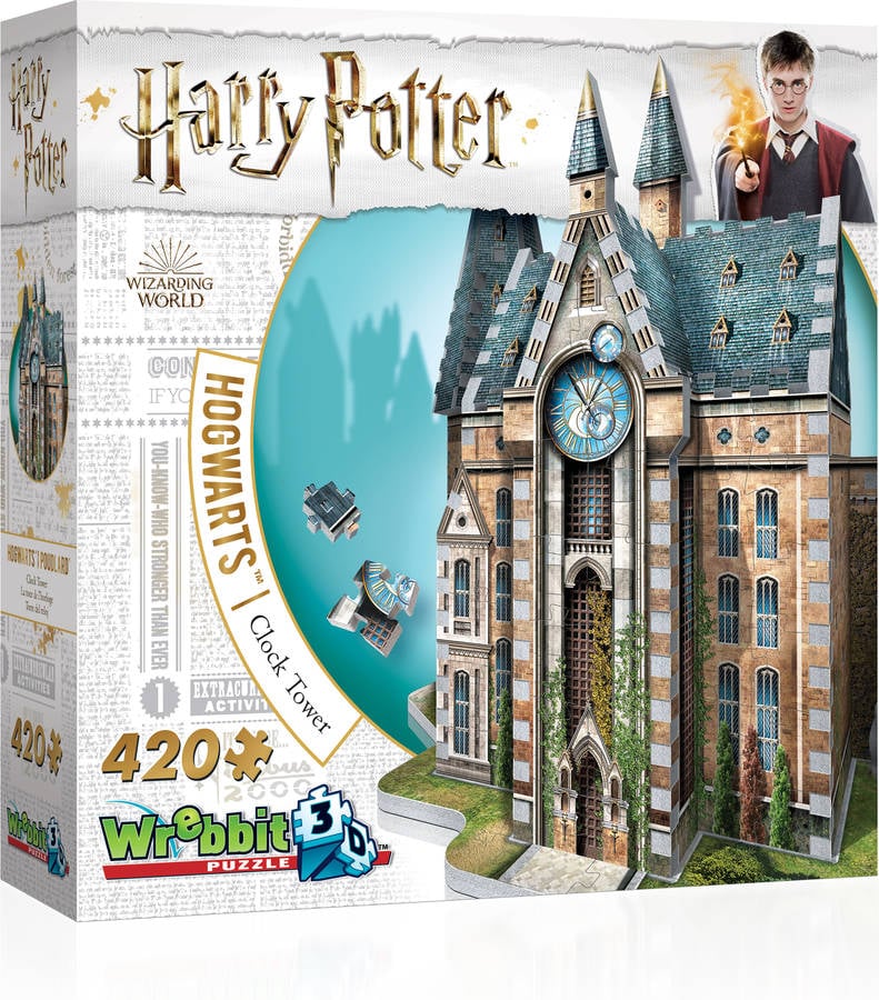 Puzzle WREBBIT Harry Potter Clock Tower (14 años - 420 peças)