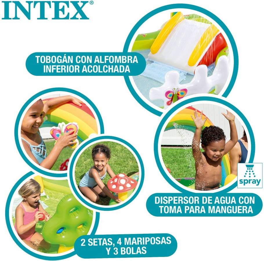 Hinchable INTEX con Tobogán  (180 x 290 x 104 cm)