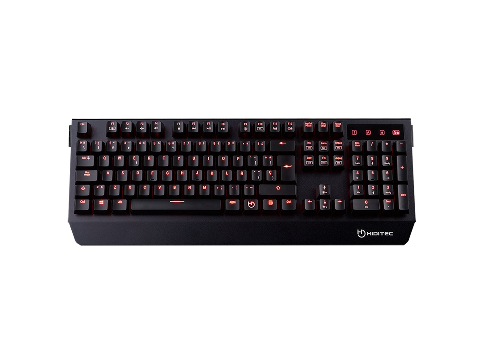 Teclado Gaming Hiditec GK500 (Con Cable - Teclado Numérico)