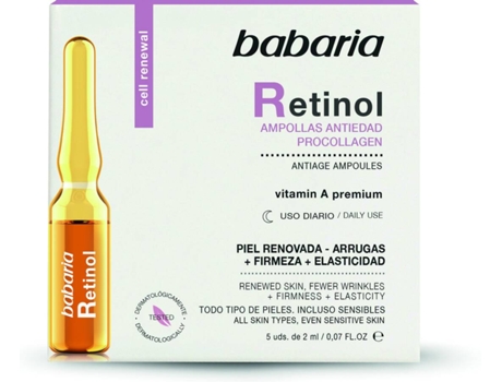 Ampollas BABARIA Retinol (5x2 ml)