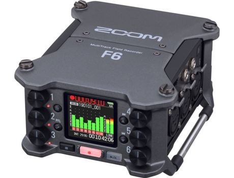 Grabadora de Voz ZOOM F6 Multitrack Field Recorder