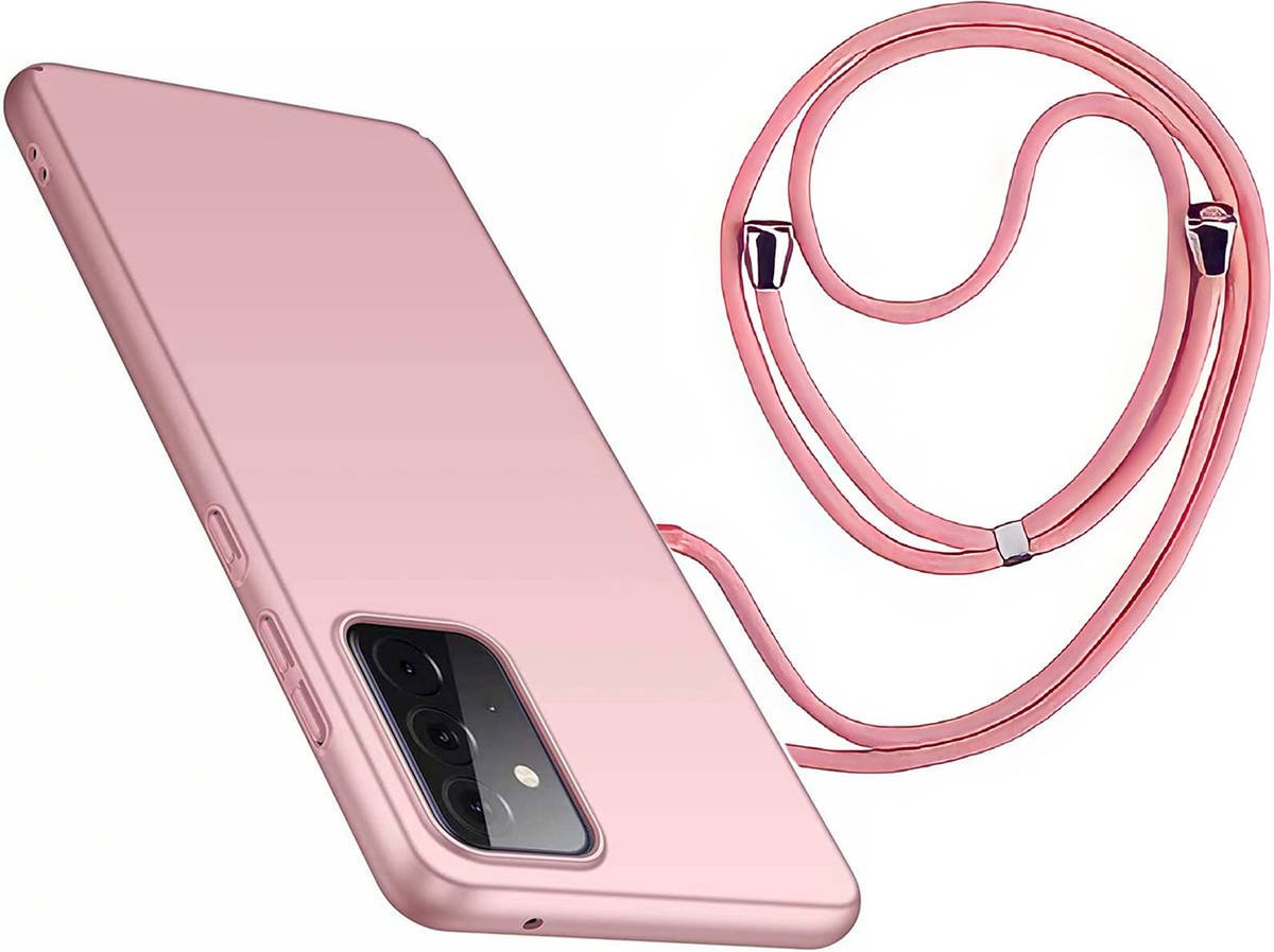 Funda OPPO Reno6 Pro+ 5G ANTIIMPACTO Turtleshell con Collar Rosa