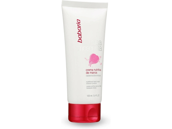 Crema de Manos BABARIA Rosa Mosqueta Nutritiva (100 ml)