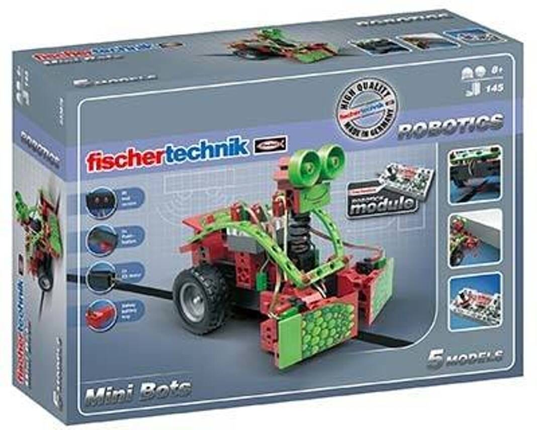 Construcción Robótica FISCHERTECHNIK Mini Bots