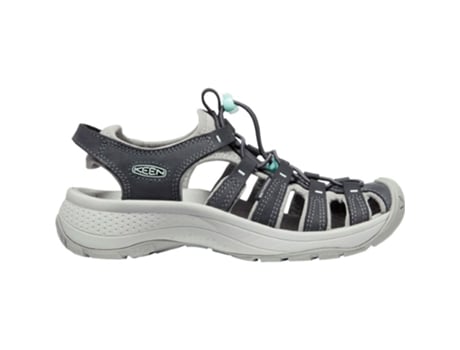 Astoria West Sandalias Piel Gris EU 39 Mujer KEEN