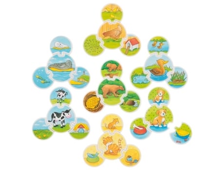 Puzzle GOKI Animals rompecabezas 28 pieza(s) Animales