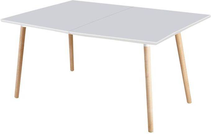 Mesa ABECEDARIO Nordika (Blanco - Madera - 140 cm)