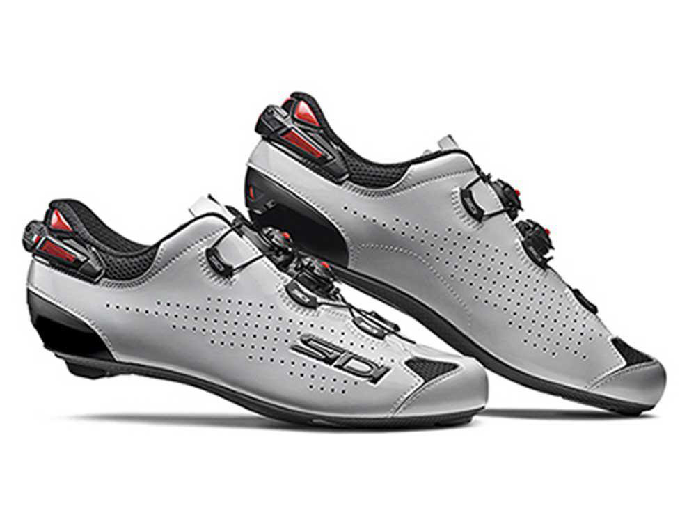 Zapatillas para Hombre SIDI Carretera Shot 2 Blanco para Ciclismo (EU 45)