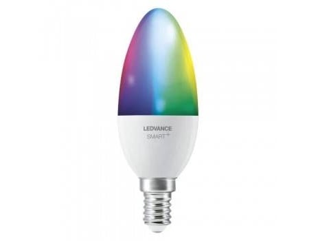 Ledvance Inteligente Con tecnología wifi enchufe e14 regulable color de luz cambiante27006500k rgb cambiables reemplazo 40w smart+ vela multicolour paquete 1 w3