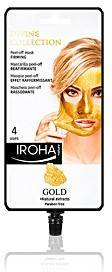 Iroha Nature Mascarilla facial reafirmante off con oro 24k 1 packs 4 usos peeloff 24k...