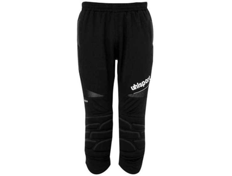 Pantalones para Hombre UHLSPORT 3/4 Anatomic Goalkeeper Negro para Fútbol (XXL)