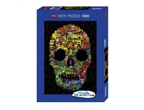 Puzzle 1000 Pcs Burgerman Doodle Skull (14 años)