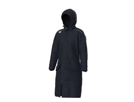 Parka Unisex para Natación ARENA Team Solid Azul (XS)