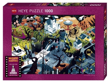 Puzzle 1000 Pcs Clérisse Tim Burton Films (9 años)