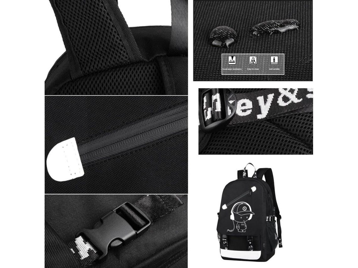 Mochila escolar USB mochila escolar mochila deportiva mochila deportiva  mochila de ocio mochila con candado para niñas