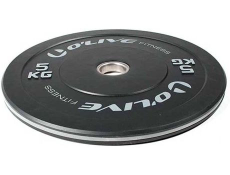 Disco de Musculación OLIVE Olympic Bumper (Peso 5 Kg)