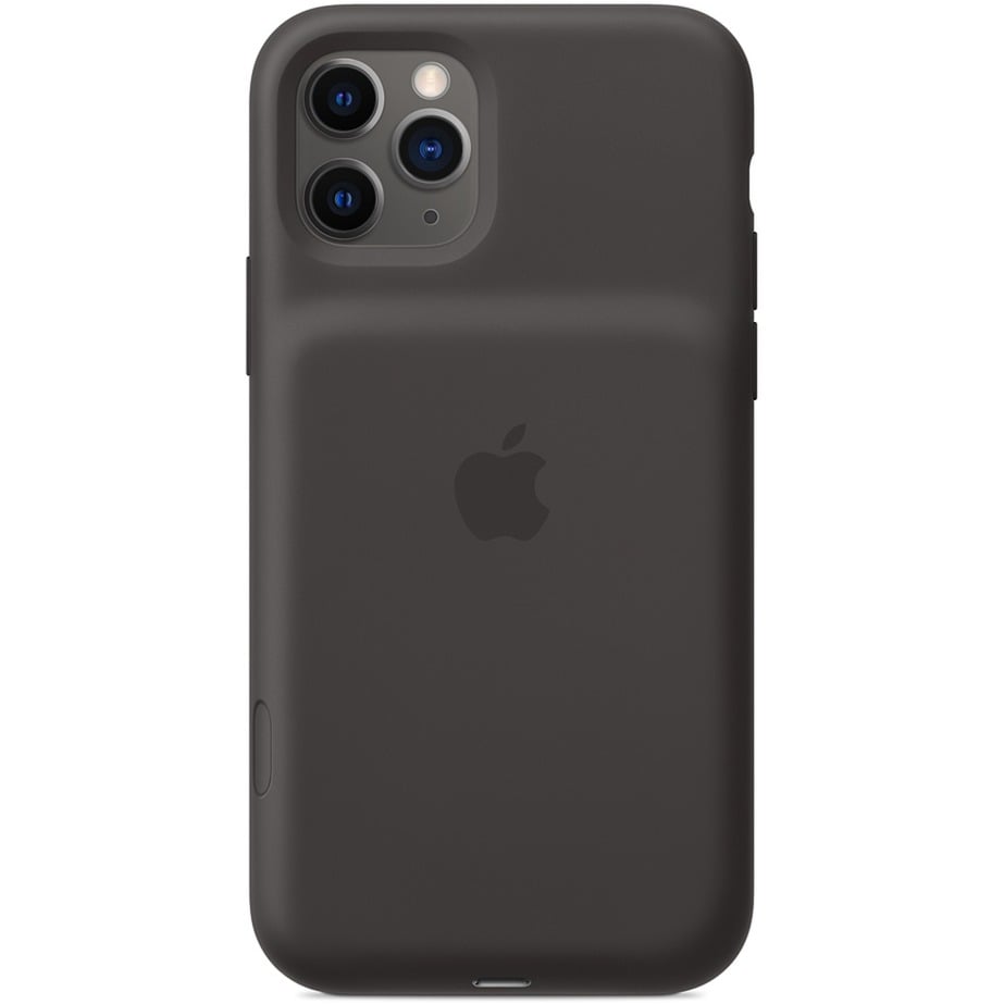 Funda Apple Smart battery case para el iphone 11 pro exterior de silicona negro carga