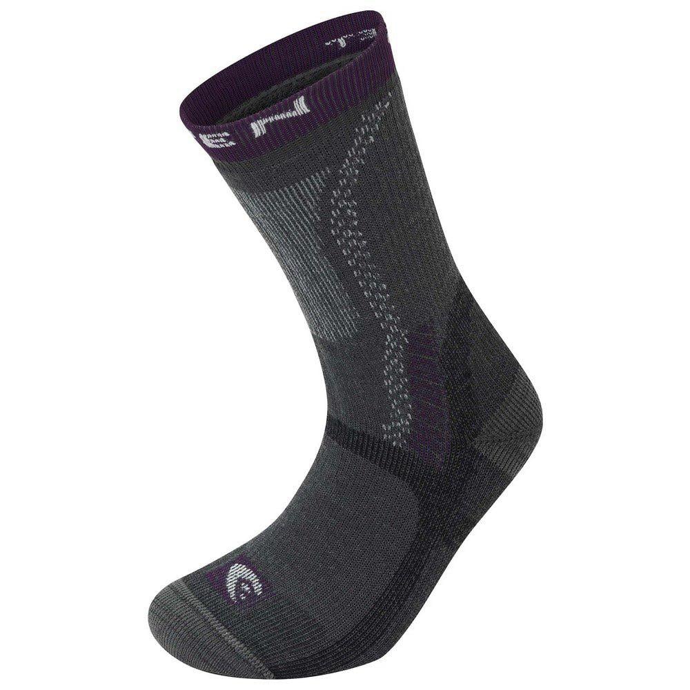 Calcetines para Mujer LORPEN Heavy Trekker Gris para Montaña (EU 34 - 37)