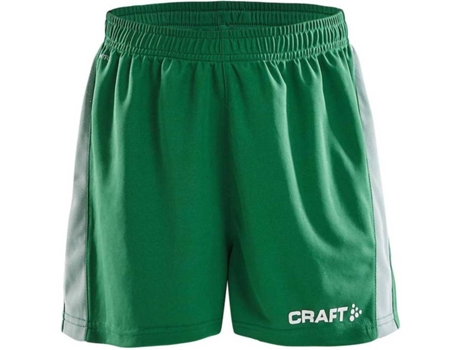 Pantalones para Hombre CRAFT Pro Control Mesh Verde para Fútbol (122 - 128 cm)