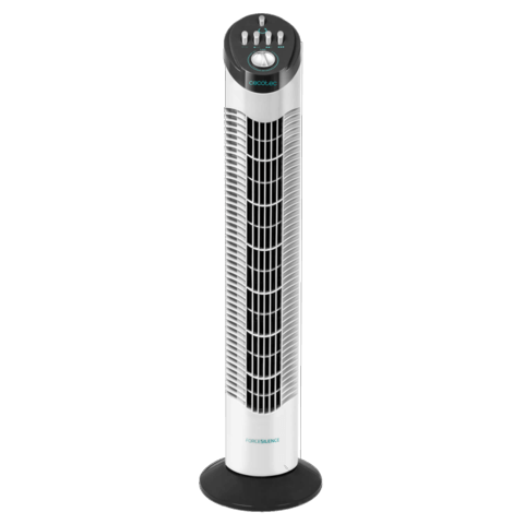 Ventilador de Torre CECOTEC ForceSilence 790 Skyline (3 velocidades - 50 W)