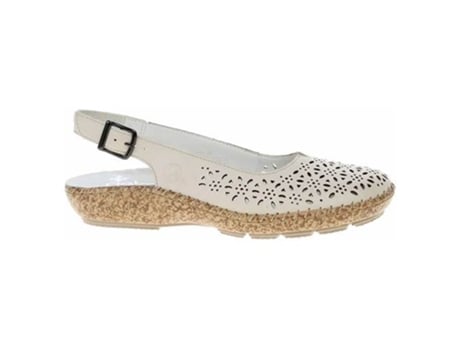 Sandalias RIEKER Piel (40 - Beige)