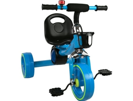 Bicicleta Airel Con asiento y sonido de equilibrio azul triciclo niños infantil