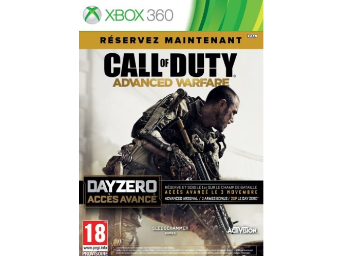 Juego Xbox 360 Call Of Duty: Advanced Warfare Day Zero Edition