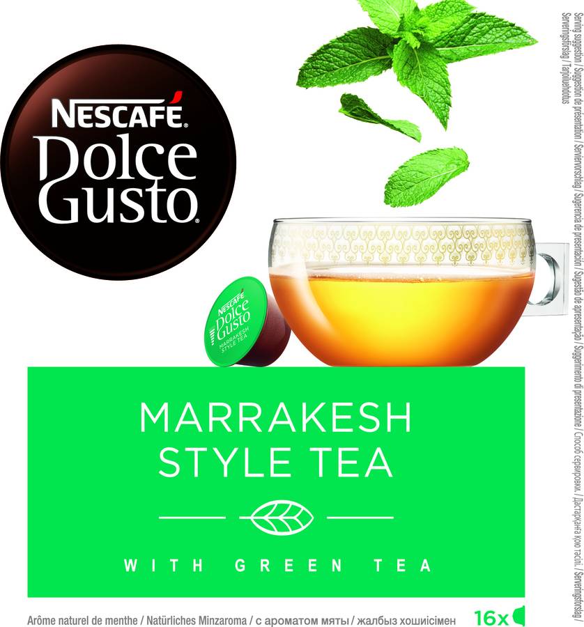 Café Dolce Gusto marrakesh style tea