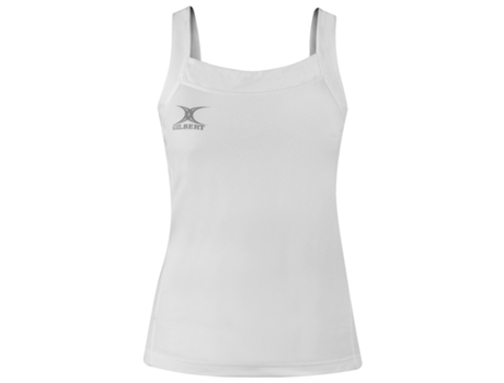 Top de Mujer para Rugby GILBERT Blanco (M)