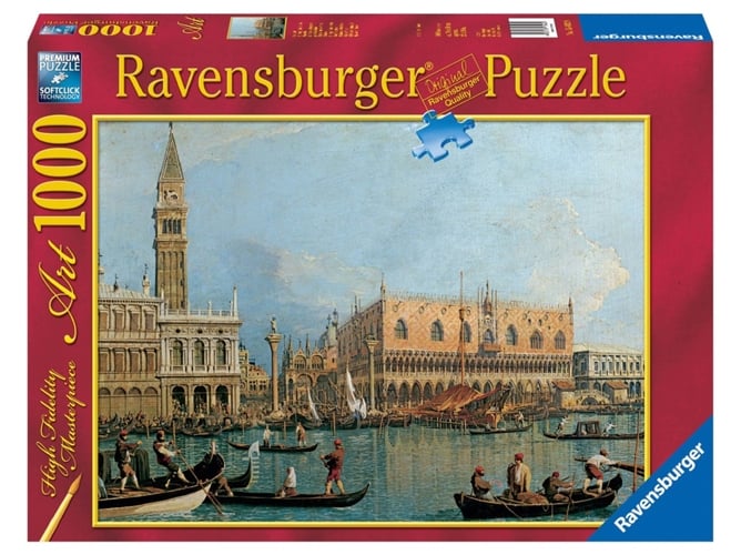 Puzzles RAVENSBURGUER Palácio del Duque Canaletto (Edad Mínima: 10 - 1000 Piezas)