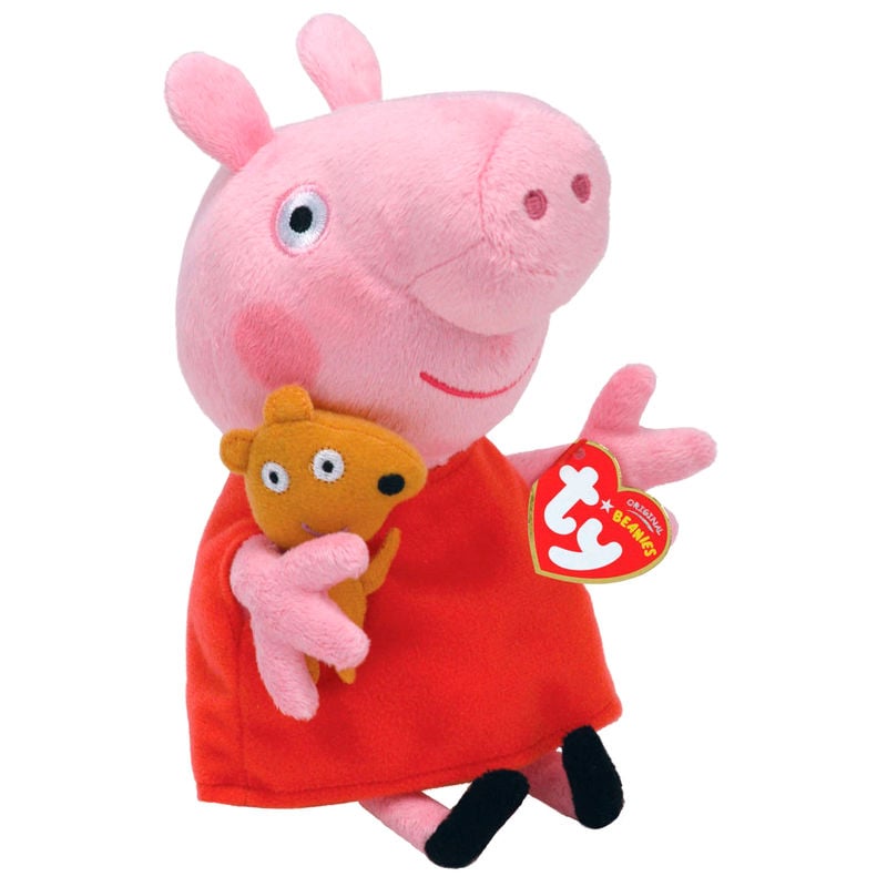 Peluche TY Beanie Boos Peppa Pig 16 cm