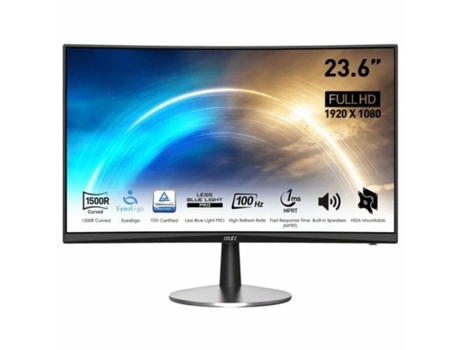 Monitor MSI Pro MP2422C (Negro - sRGB - Full HD - 23,6 - IPS - VA)