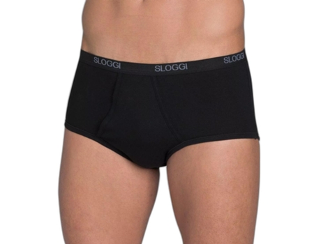 Boxer para Hombre SLOGGI (XL - Negro)