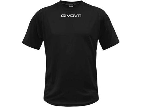 Camiseta de Hombre para Fútbol GIVOVA One Negro (2XL)