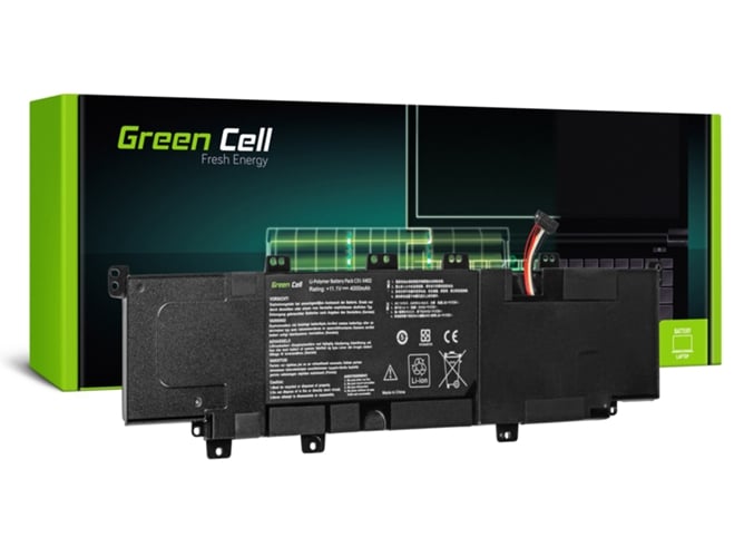 Batería para Portátil Green Cell Asus S300 S300C S300CA S400 S400C S400CA X402 X402CA X402C