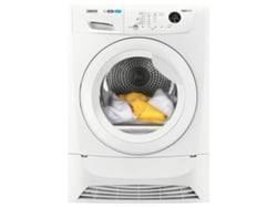 Secadora ZANUSSI ZDH33W (8 kg - Bomba de Calor - Blanco)