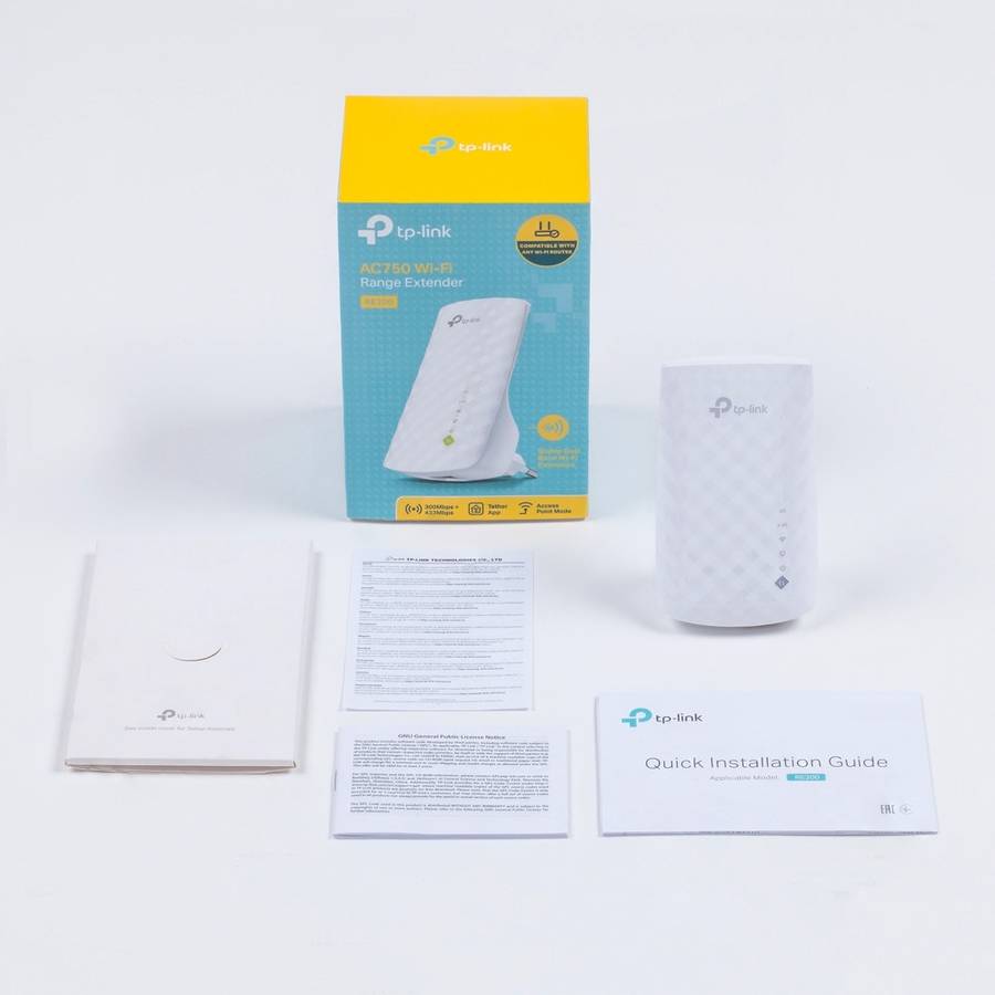 Repetidor Wi-Fi TP-LINK RE200 (AC750 - 300 + 433 Mbps)