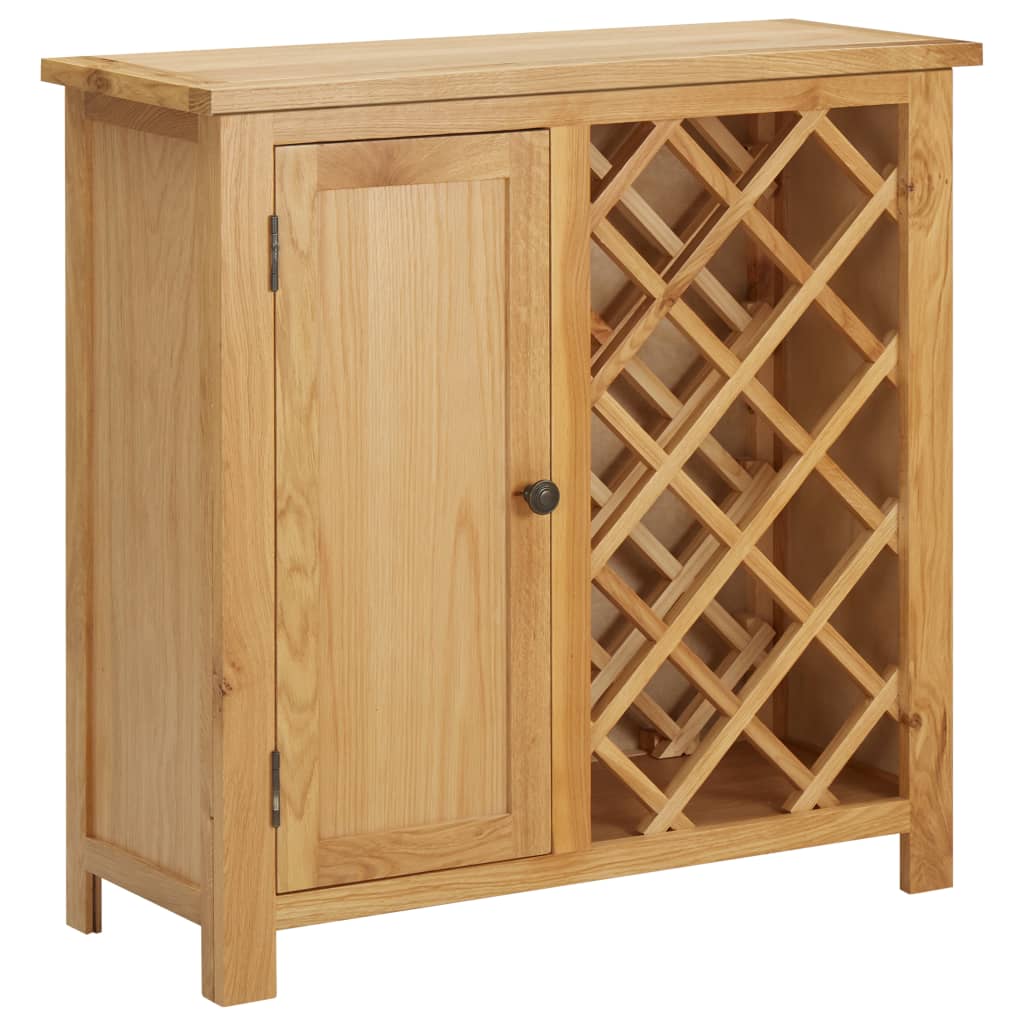 Botellero VIDAXL 11 Botellas 289200 (Madera - 80 x 32 x 80 cm)