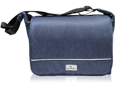 Bolsa de Bebé LORELLI Alba Classic Black Jeans Blue