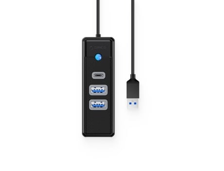 Hub USB ORICO PWC2U-U3-015-BK-EP Negro