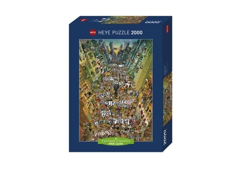 Puzzle 2000 Pcs Degano, Protest! (9 años)