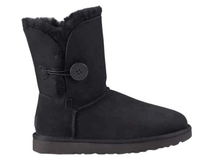 Ugg Bailey Button ii 1016226blk botas de nieve para mujer pele natural 39