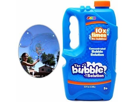 Joyin 0.95 Litros concentrada pompas de jabónhasta 95 litros– recarga profesional burbujas apto par bolas bubble solution refills edad 3